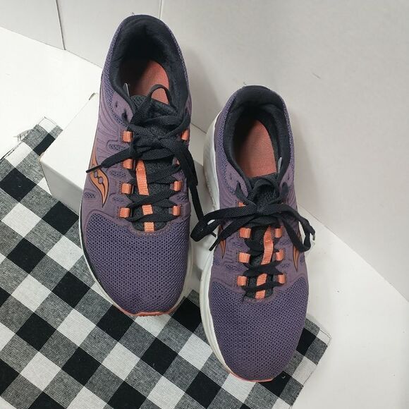 Saucony VersaFoam Inferno Women’s Size 9.5  Shoes Purple Lace Up S30035-5 - Picture 5 of 10